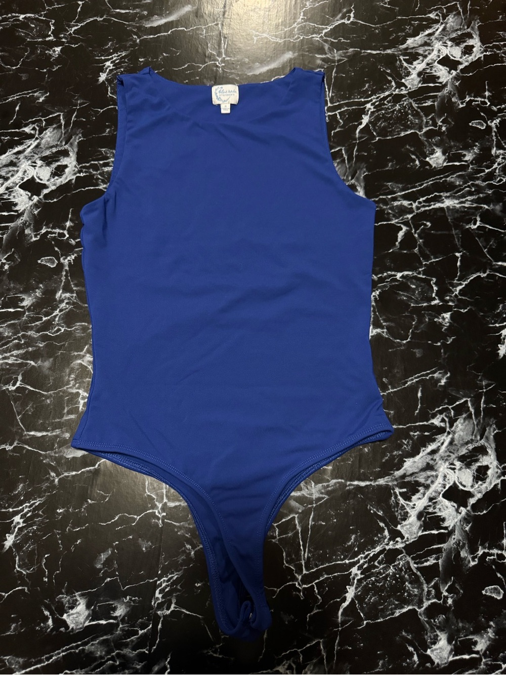 Blue-rain Women's Blue and Navy Bodysuit